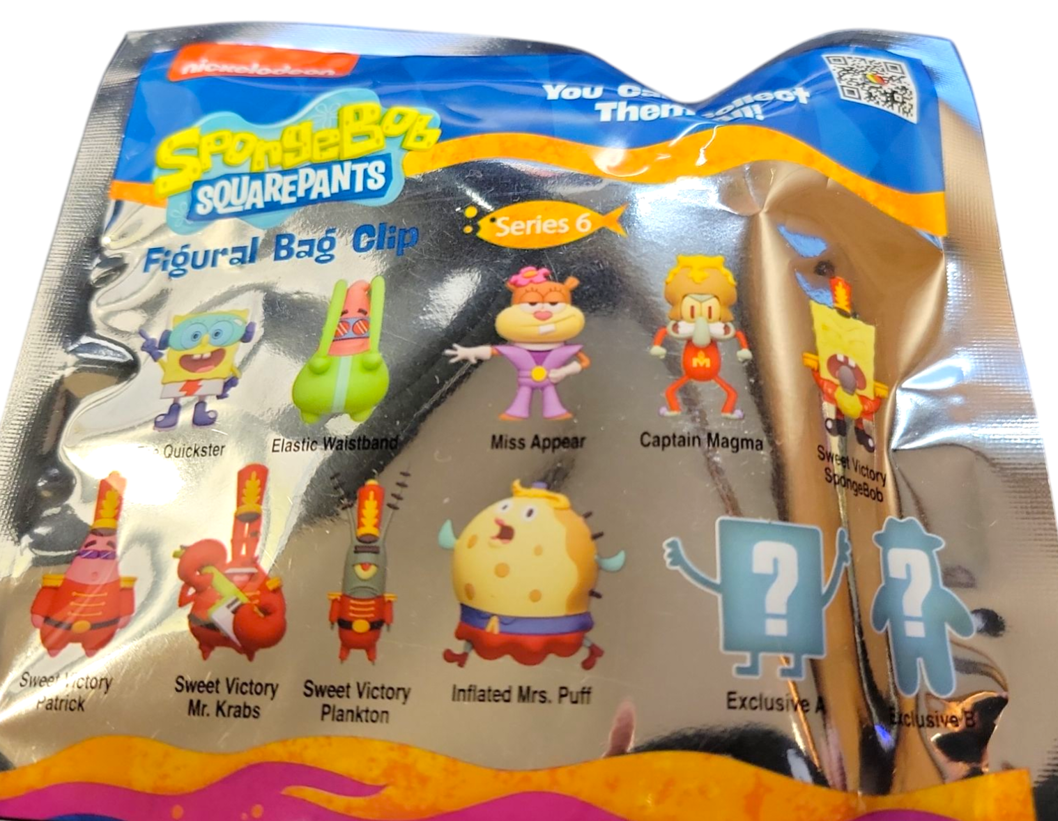 SpongeBob SquarePants Figural Bag Clip Series 6