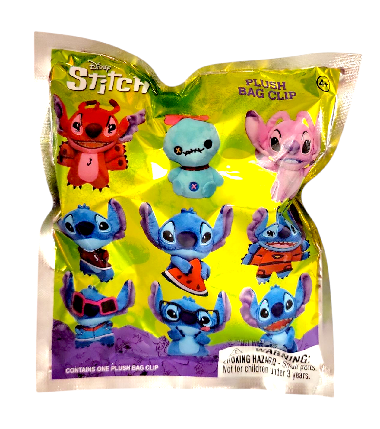 Stitch Plush Bag Clip