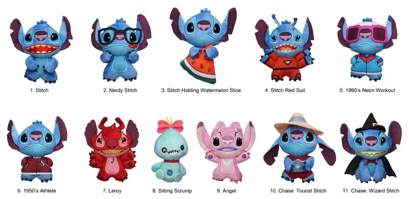 Stitch Plush Bag Clip