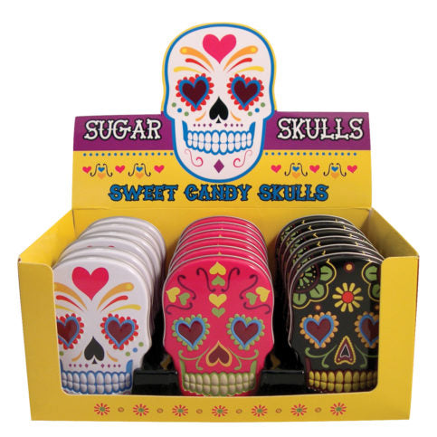 Sugar Skulls Sweet Candy Tin