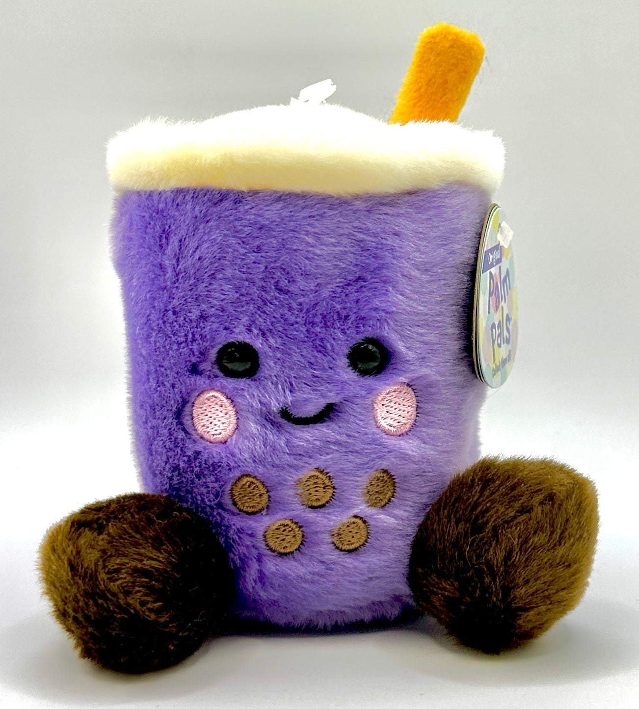 Tart Taro Boba Palm Pals Plush 5"