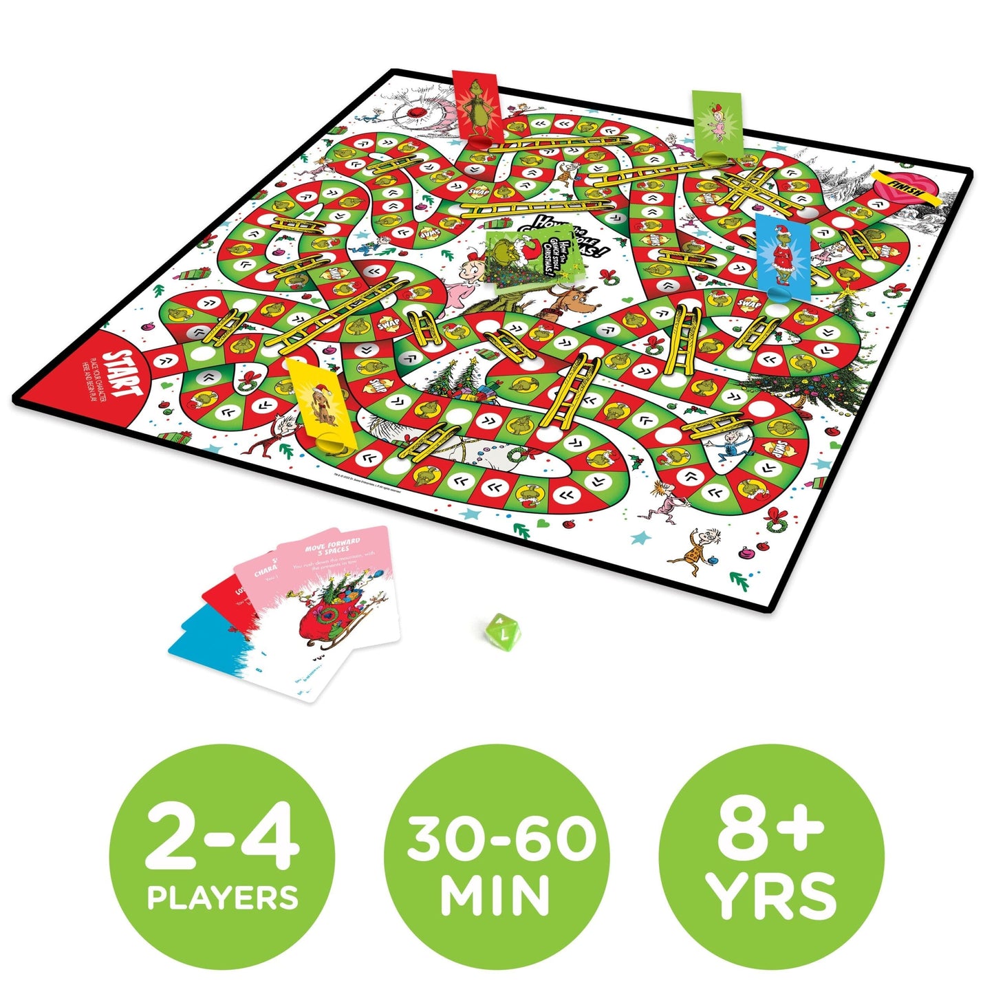 The Grinchmas Journey Board Game