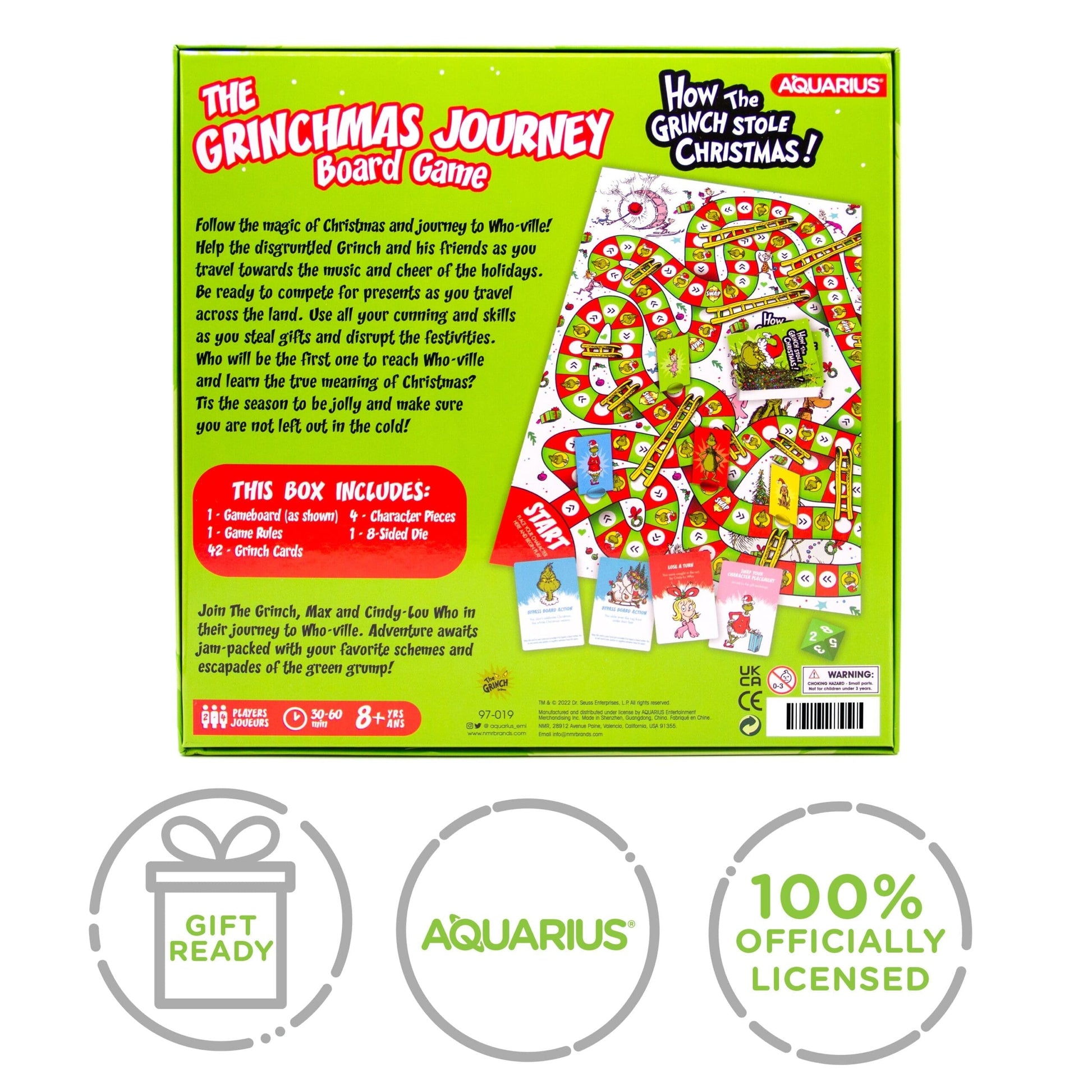 The Grinchmas Journey Board Game