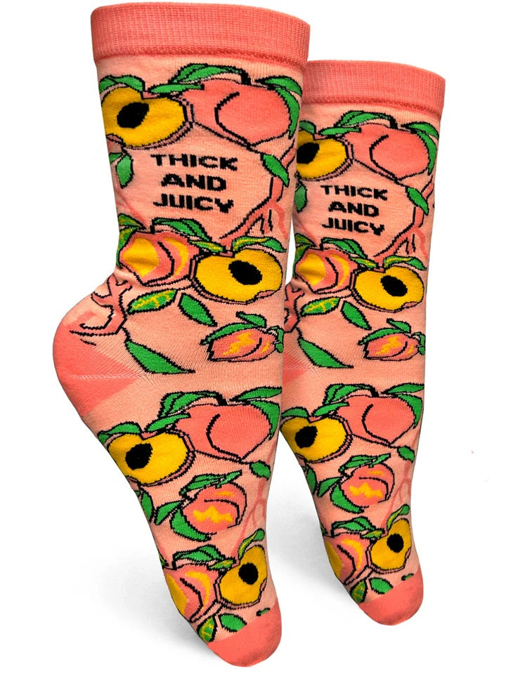 Thick And Juicy Peaches Women's Socks