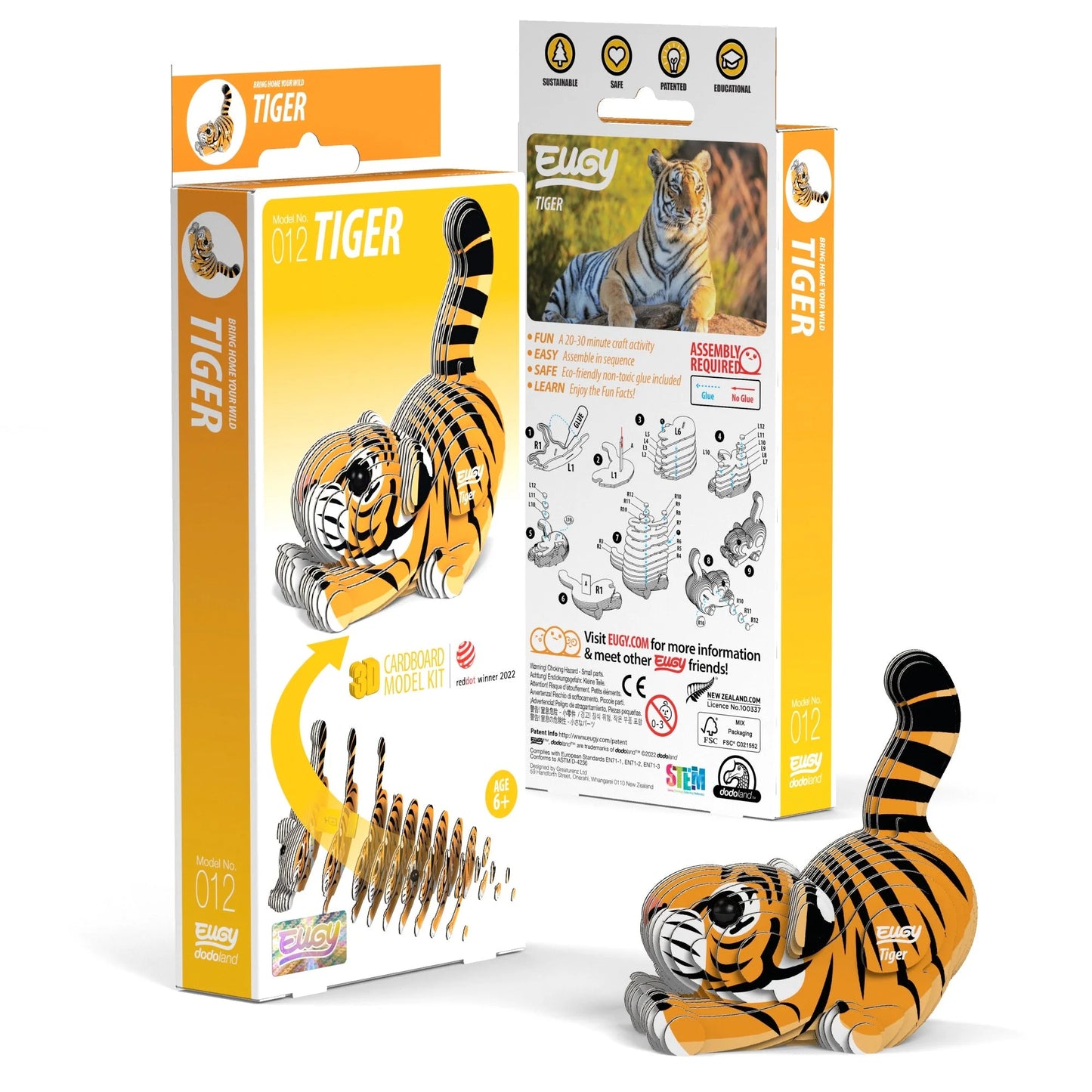 Tiger 3D Puzzle