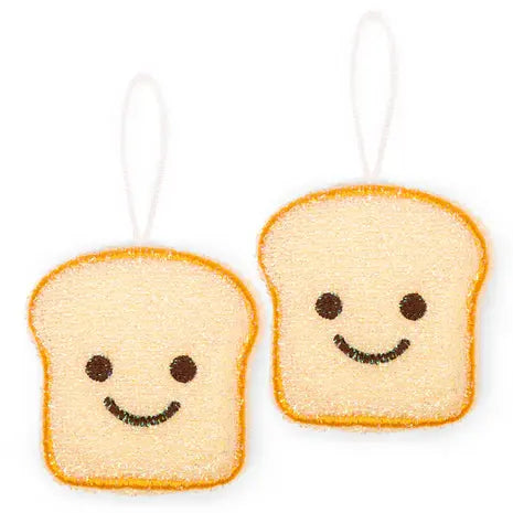 Toast Scrub Sponge Set Of Two