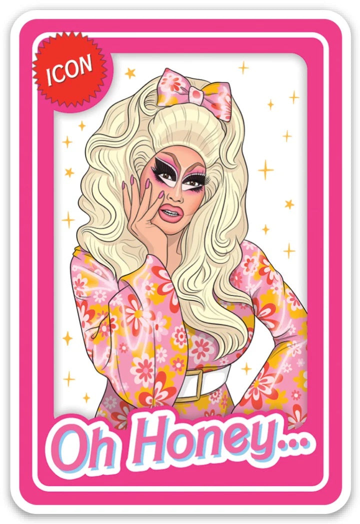 Trixie Mattel Oh Honey Die Cut Sticker