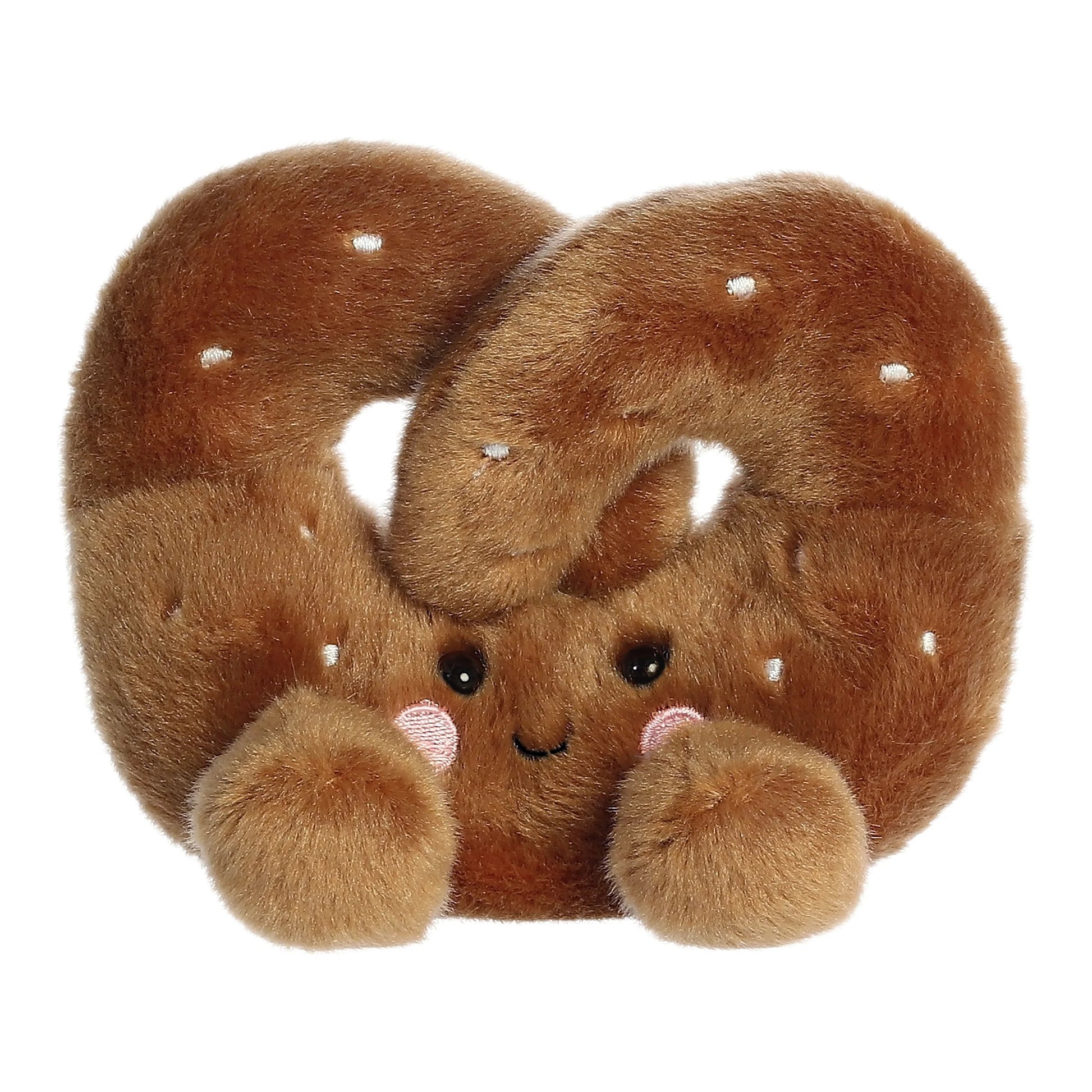 Twist Pretzel Palm Pals Plush 5"