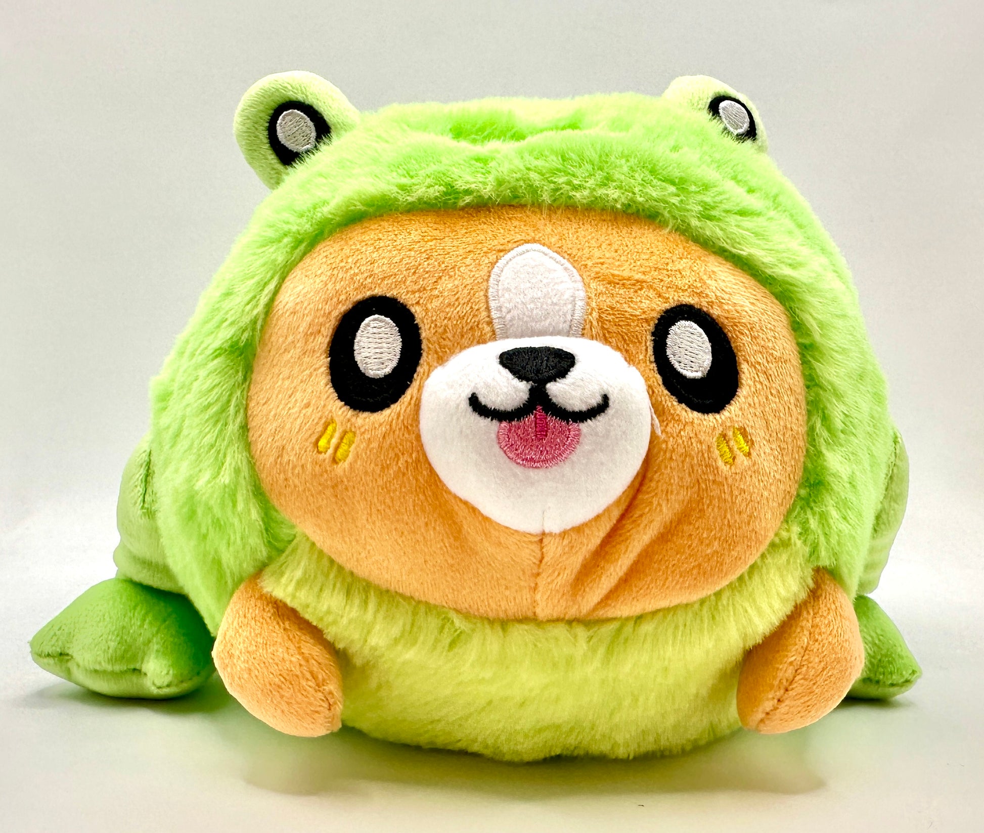 Undercover Snackers Corgi In Frog Costume Plush 6"