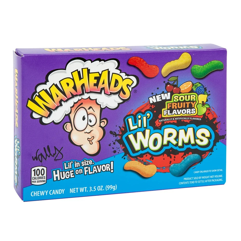 Warheads Lil Worms Theater Box