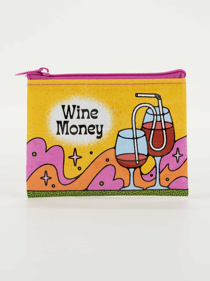 Wine Money Coin Purse