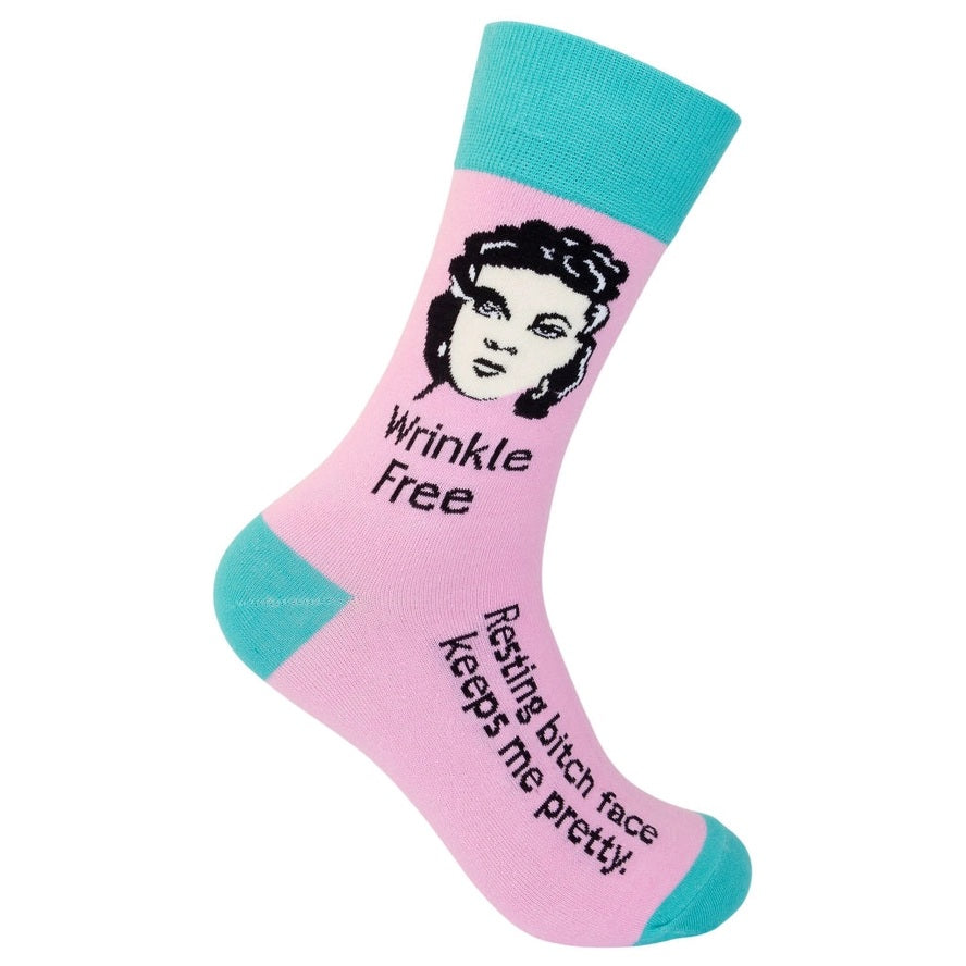 Wrinkle Free Socks Pink