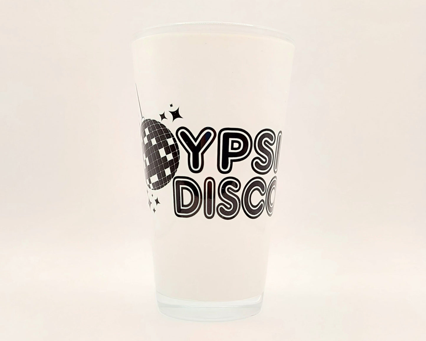 Ypsi Disco Pint Glass