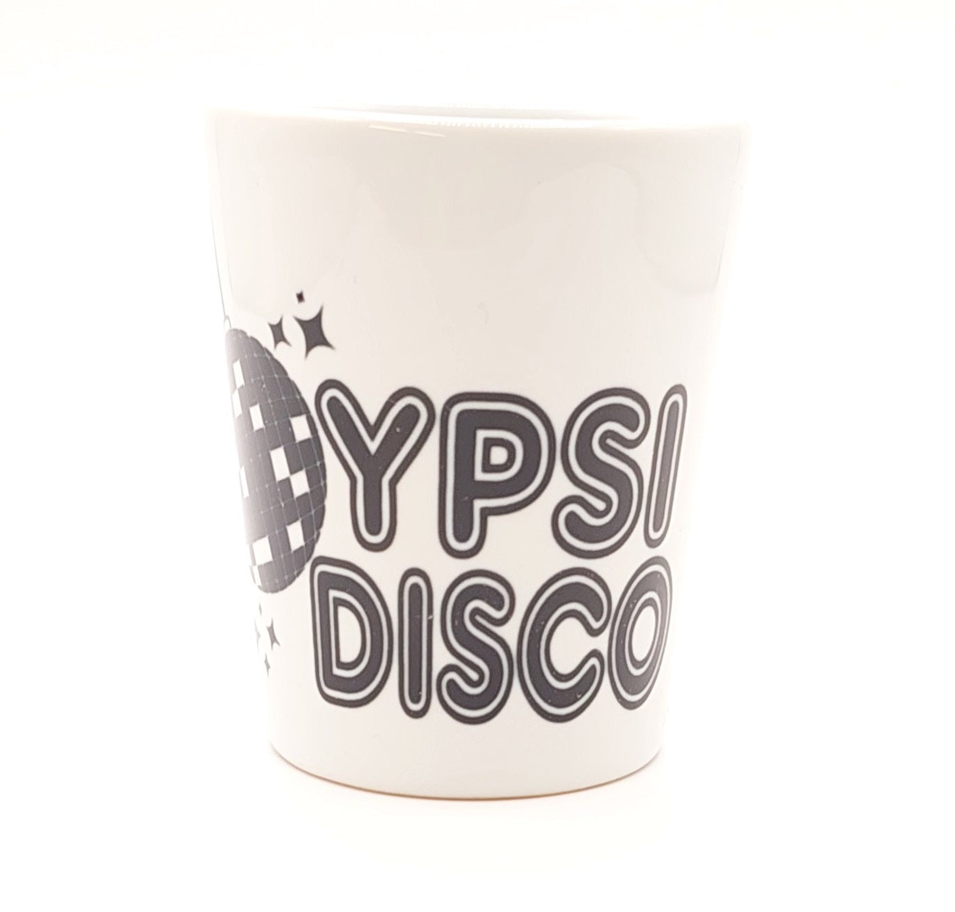 Ypsi Disco Shot Glass