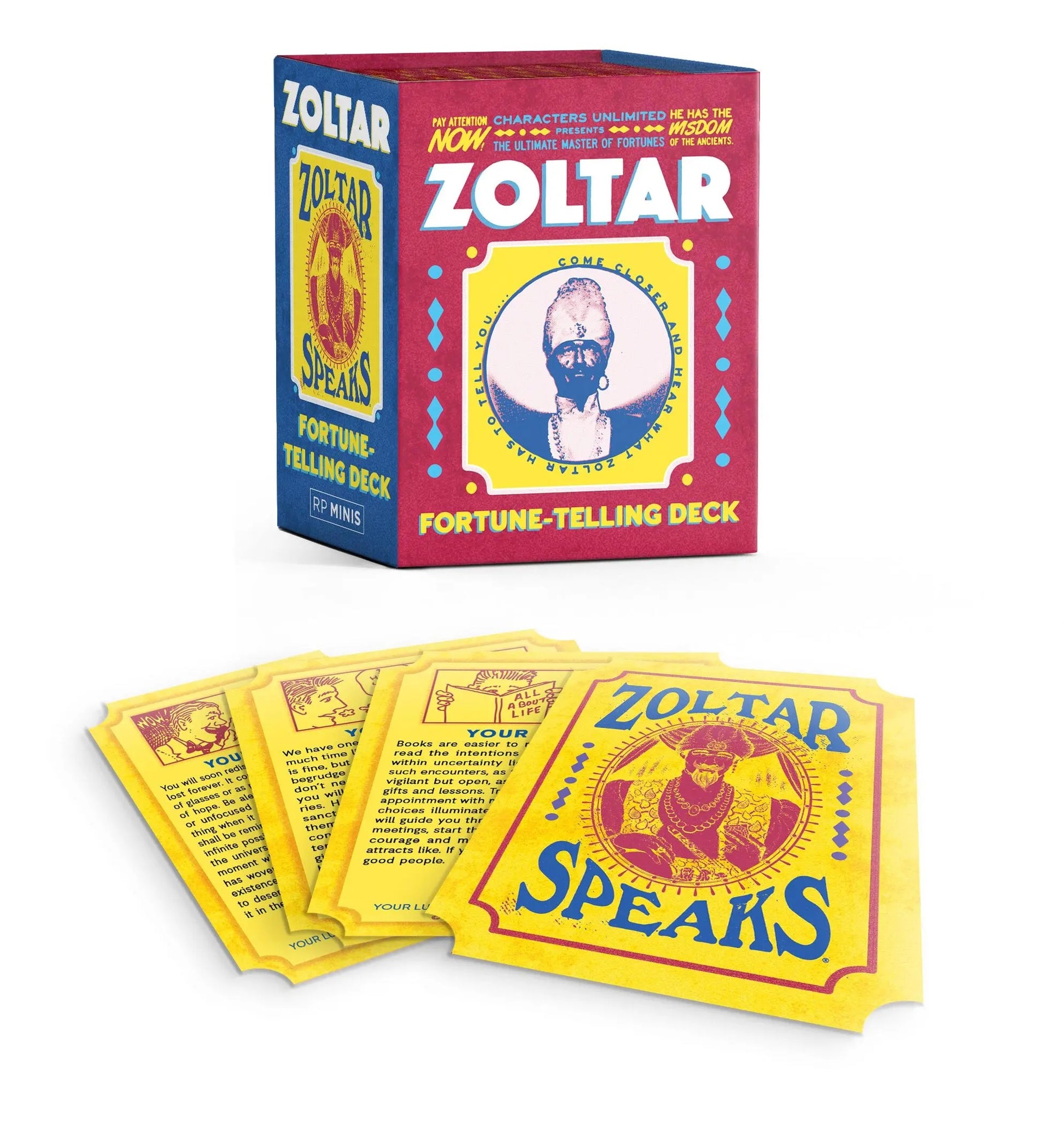 Zoltar Fortune Telling Deck Kit