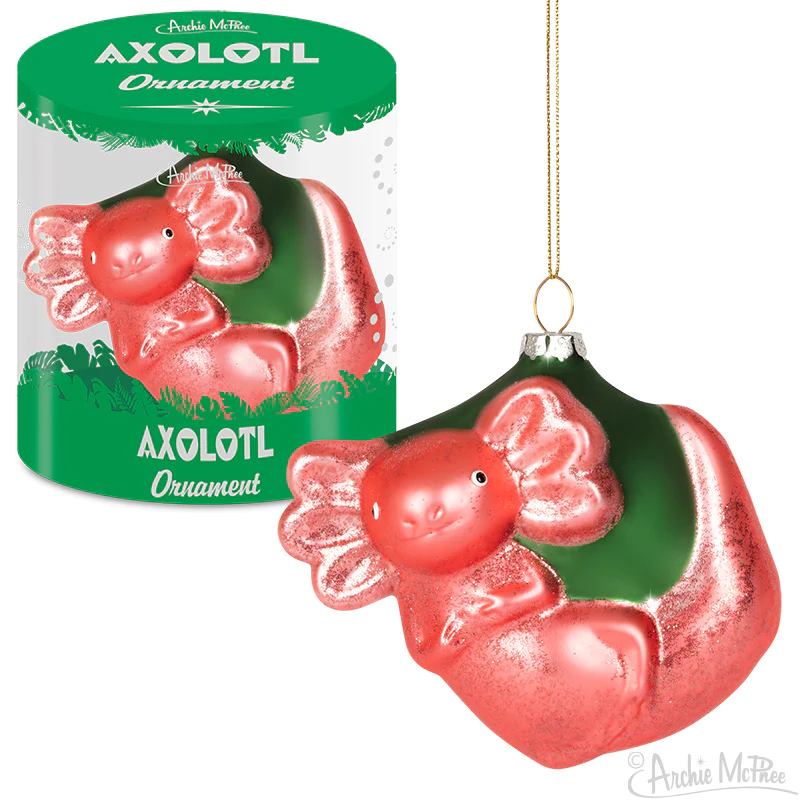 Axolotl Ornament Archie