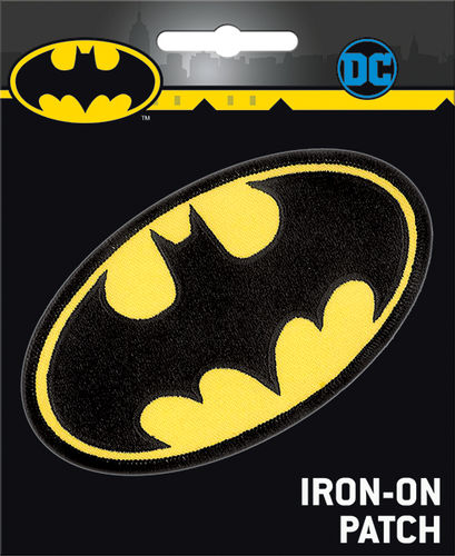 DC Comics Batman Logo Iron-On Patch