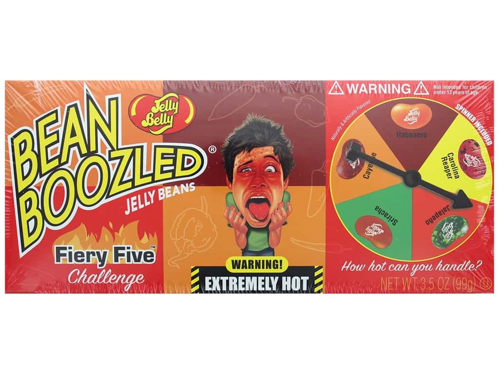 Bean Boozled Fiery Five Challenge Box 3.5 oz