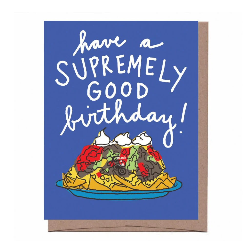 Card Supremely Good Birthday