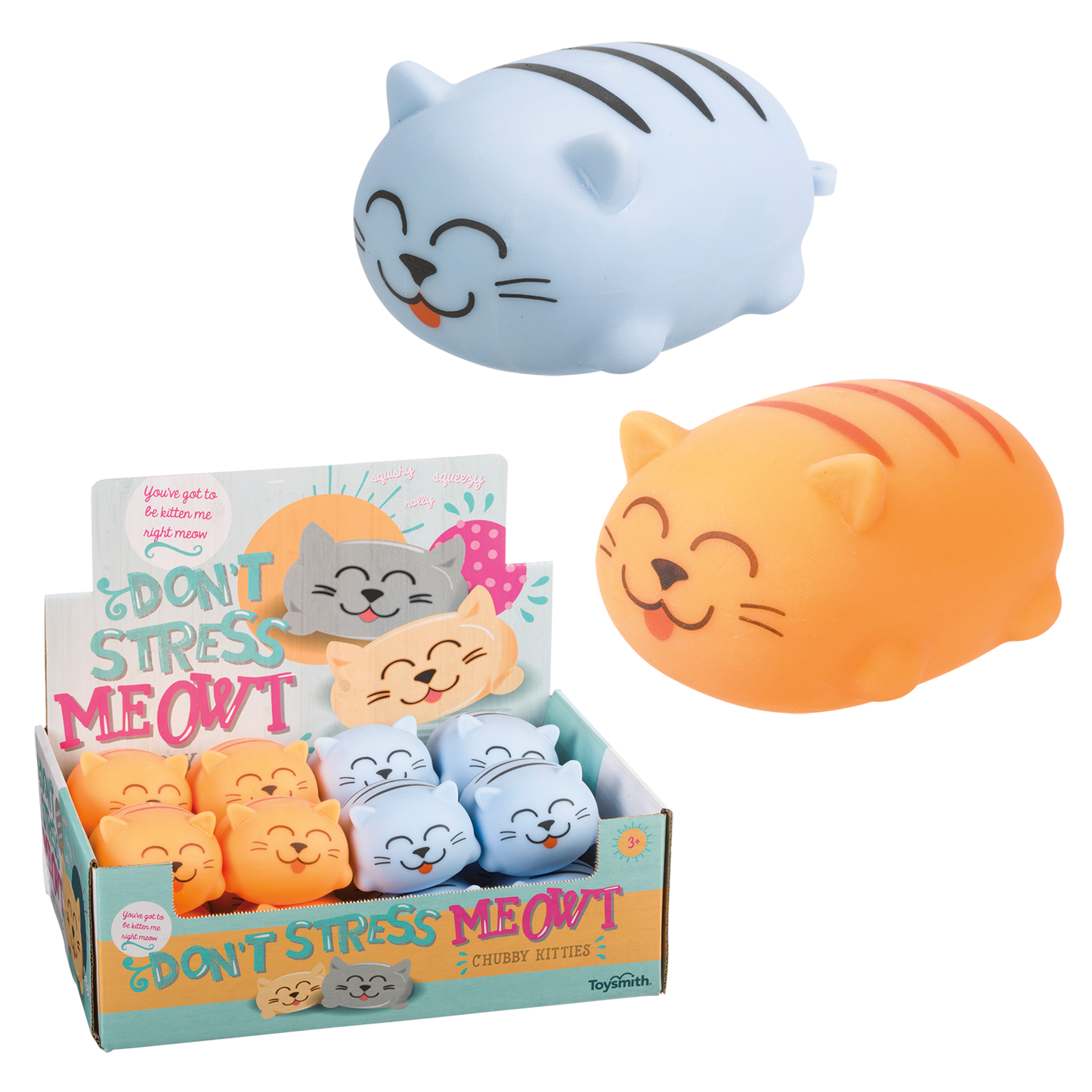 Chubby Kitties Stress Ball