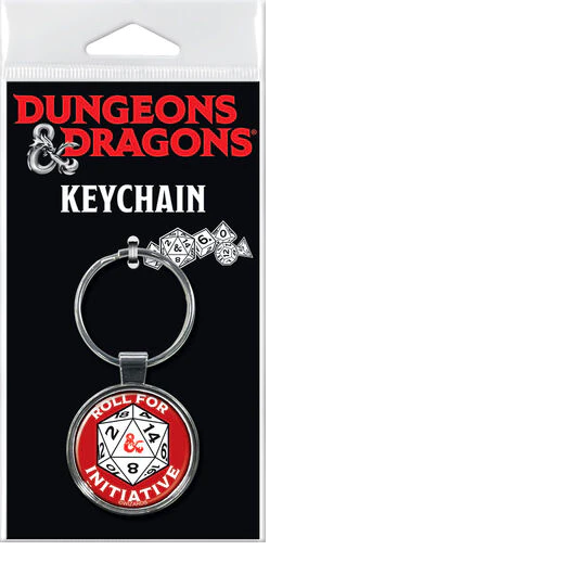 Dungeons & Dragons Roll For Initiative Keyring