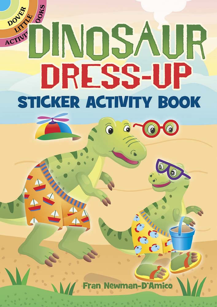 Dinosaur Dress Up Sticker Activity Book