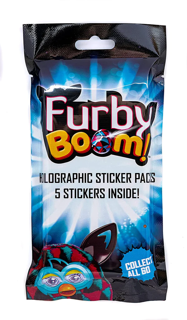 Furby Boom Holographic Sticker Pack