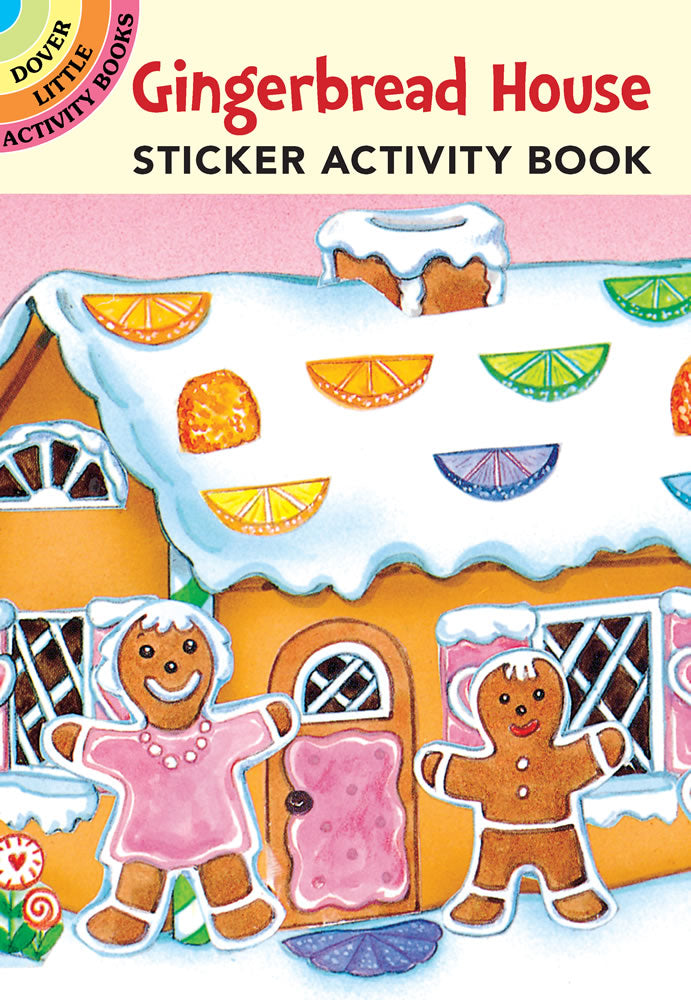 Gingerbread House Sticker Activity Book