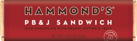 Hammond's PB & J Chocolate Bar