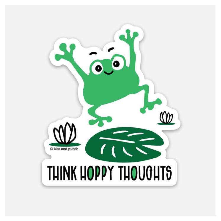 Hoppy Thoughts Sticker