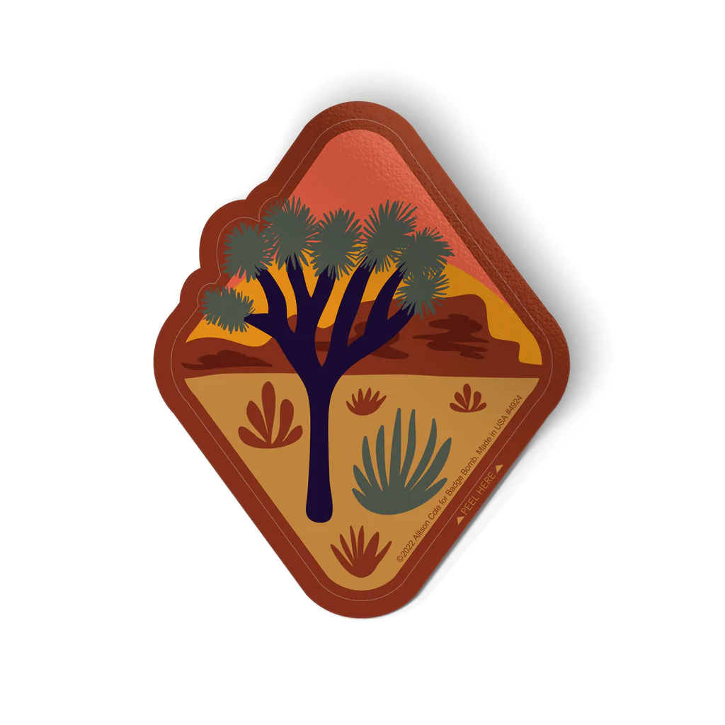 Joshua Tree Sunset Sticker