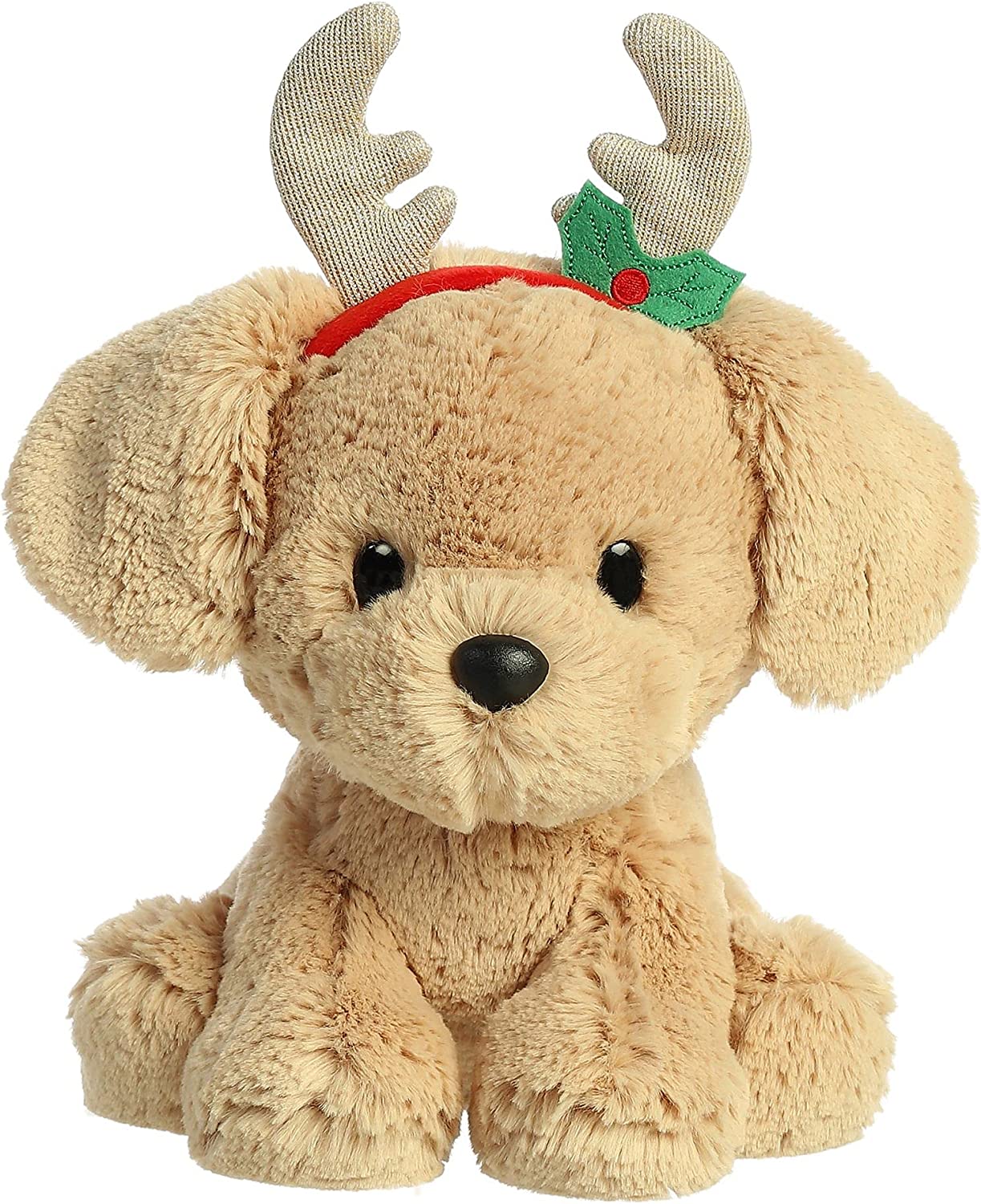 Lab Reindeer Winter Plush 8.5"