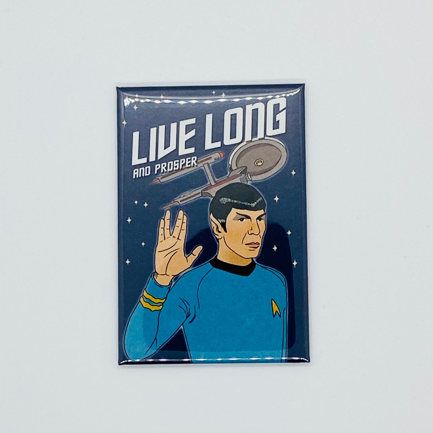 MAGNET Star Trek Spock Live Long And Prosper