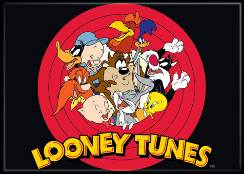 MAGNET Warner Bros Looney Toons Group Circle