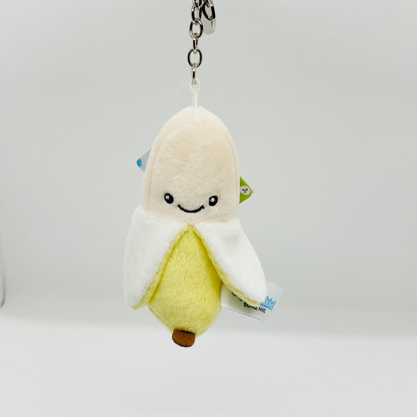 Micro Banana Plush Keychain 2"