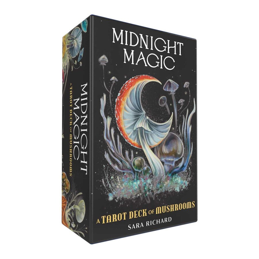 Midnight Magic Tarot Deck Of Mushrooms