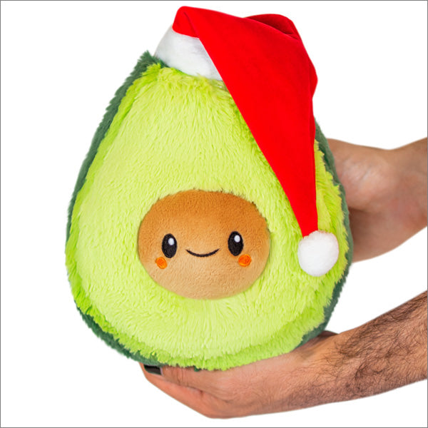 Mini Santa Avocado Plush 8"