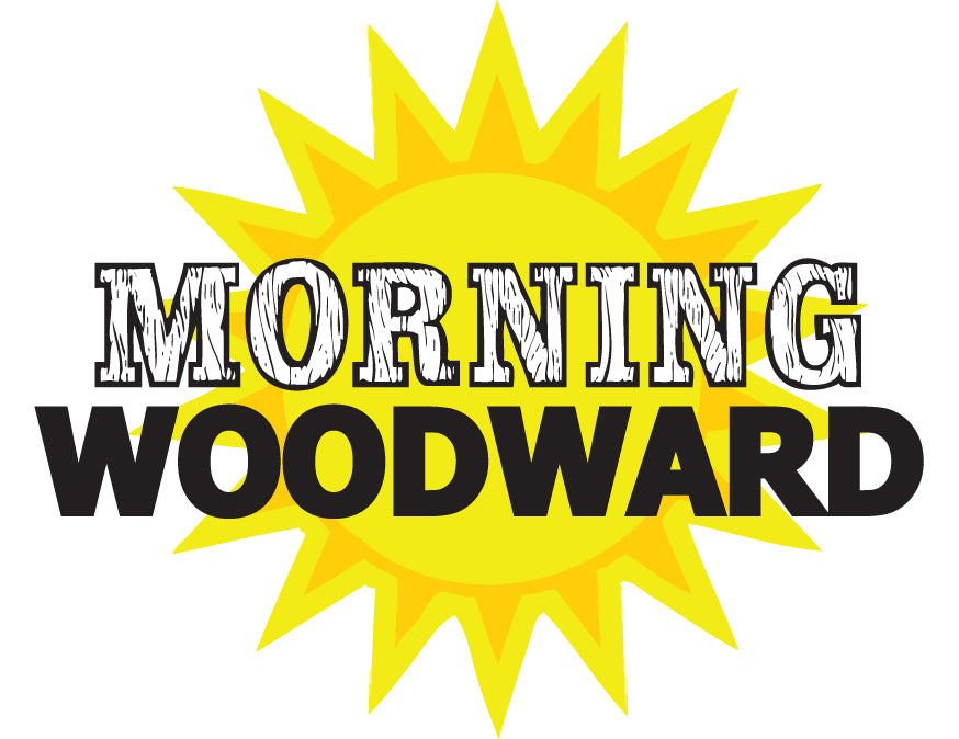 Morning Woodward Sticker