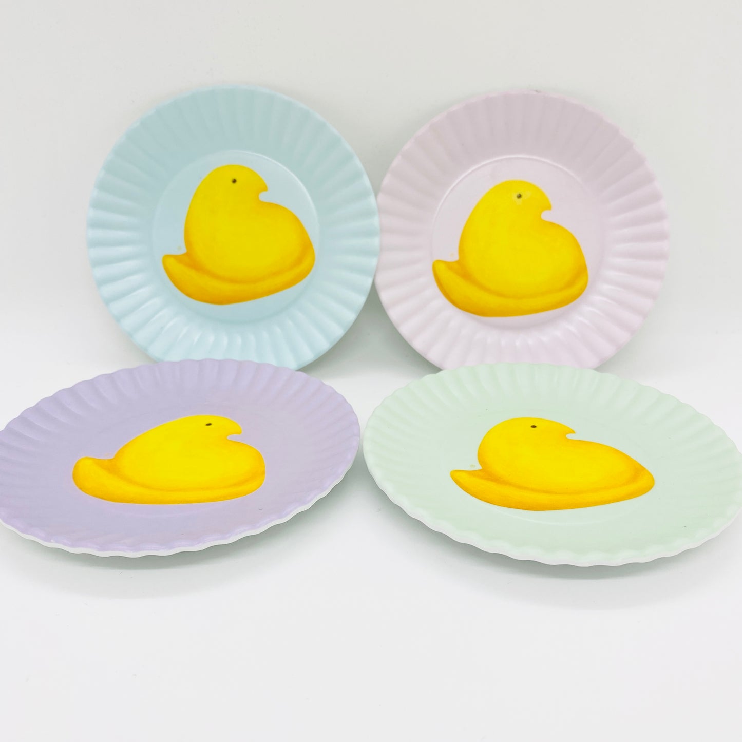 Peeps Paper Plate Coaster Set