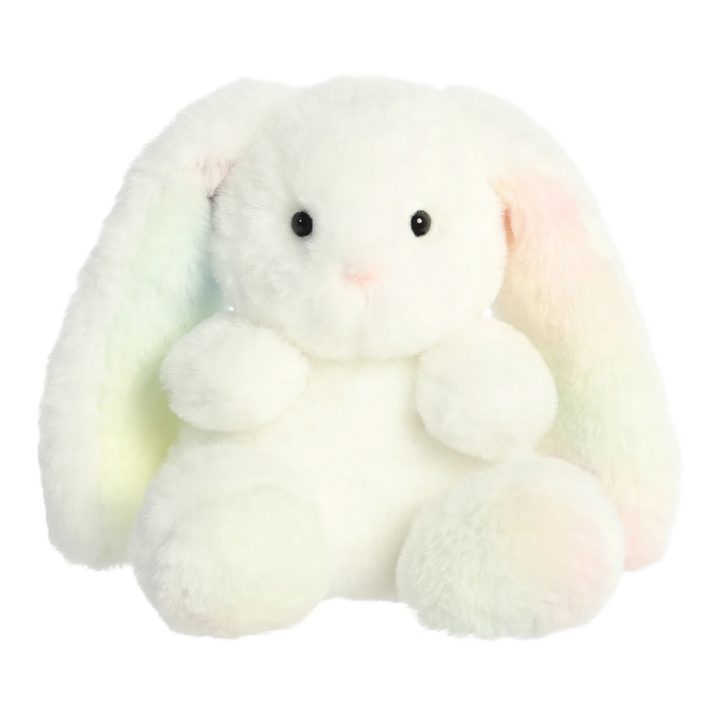 Rainbow Bunny Plush 8"