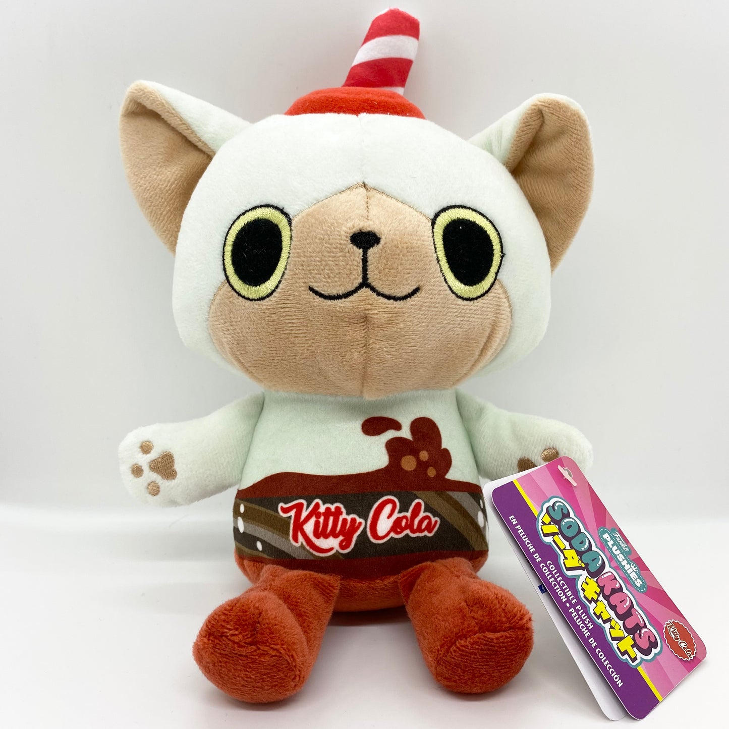 Soda Kats Kitty Cola Plush