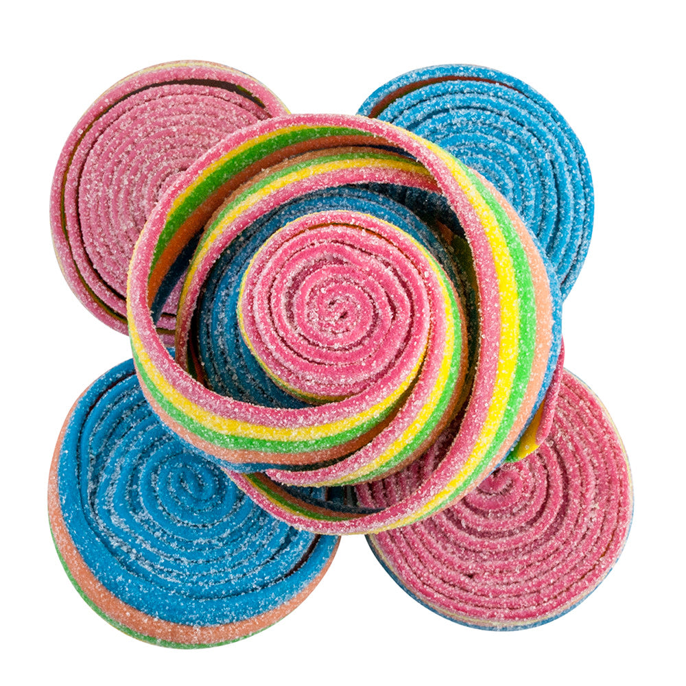 Sour Rainbow Belts 4 oz