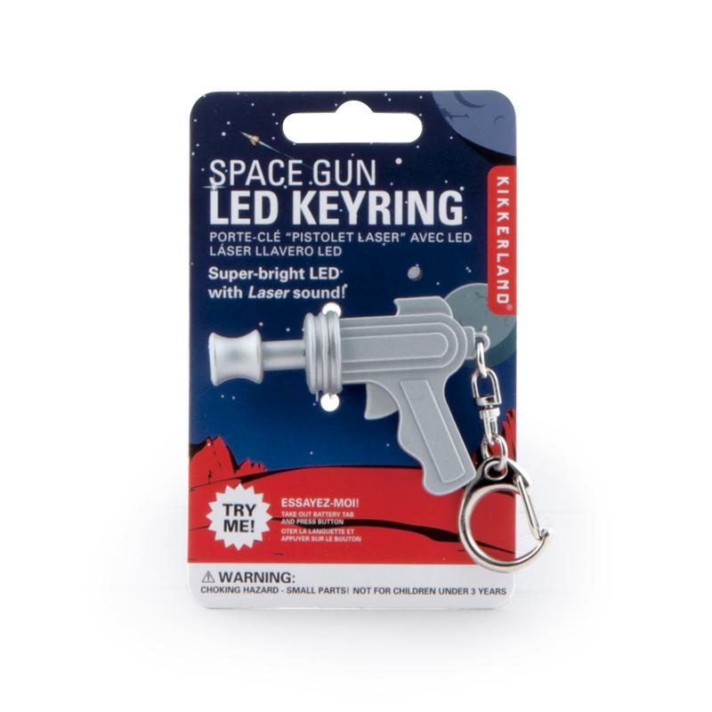 Space Gun LED Keyring