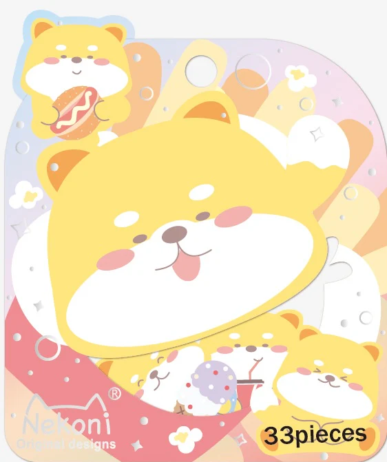 Shiba Inu Sticker Bag Nekoni