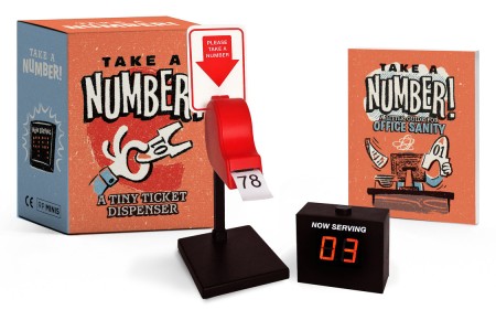 Take A Number Tiny Ticket Dispenser Kit