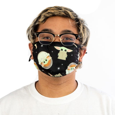 Washable & Reusable Monkey Astronaut Head Face Mask, Bandanna