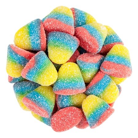 Sour Tropical Gummy Drops 4 oz