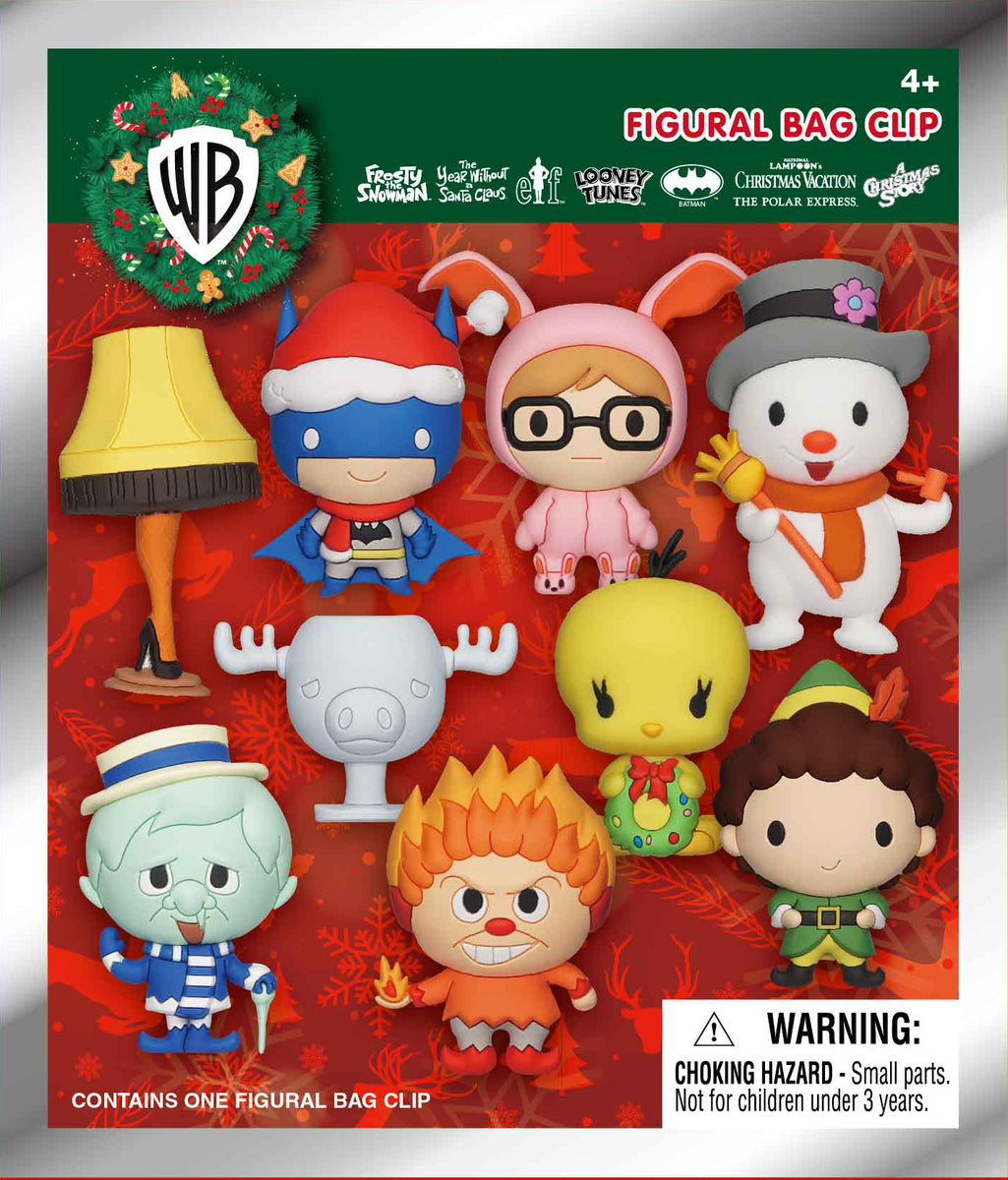 Warner Brothers Christmas Figural Bag Clip Series 1 – www.shoptherocket.com