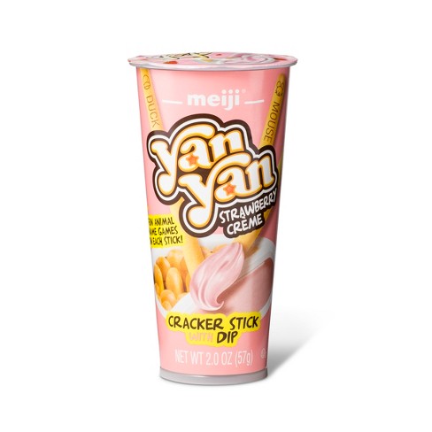 Yan Yan Strawberry Cookie Cup